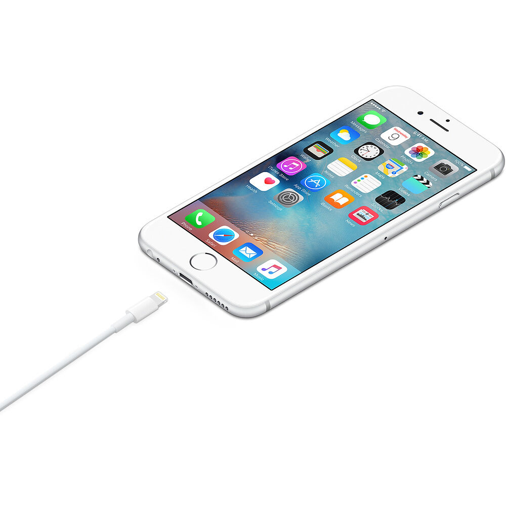 Lightning to USB Cable, White (2 m) (retail packaging)
