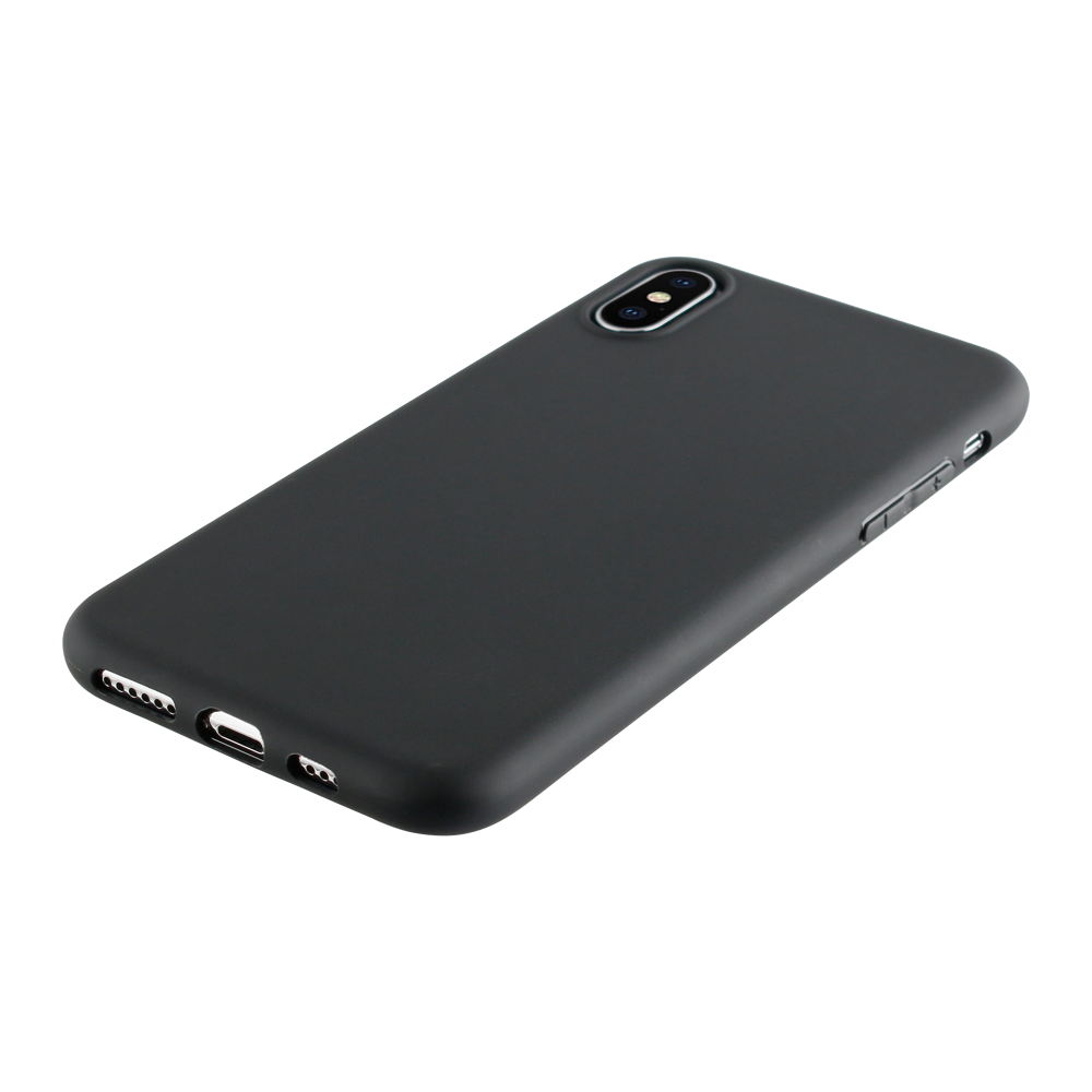 Soft Case - Matt Black, Apple iPhone X / XS