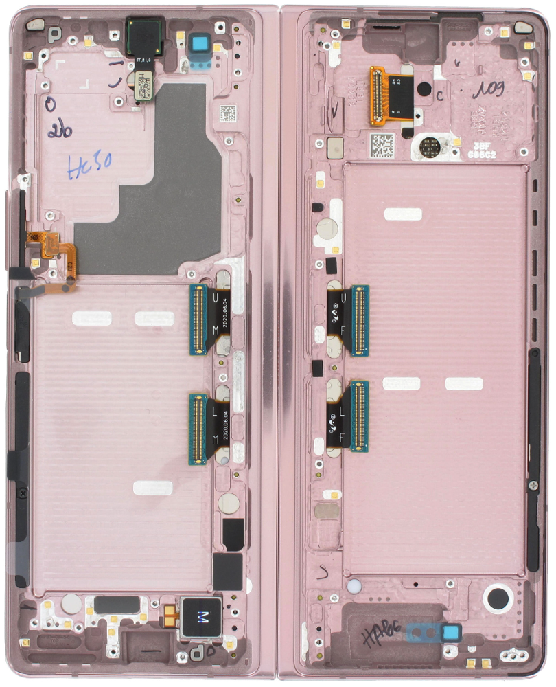 Módulo Pantalla Display (Original) - Mystic Grey, Samsung Galaxy Z Fold2 (5G); SM-F916 Original Service Pack GH82-23968D