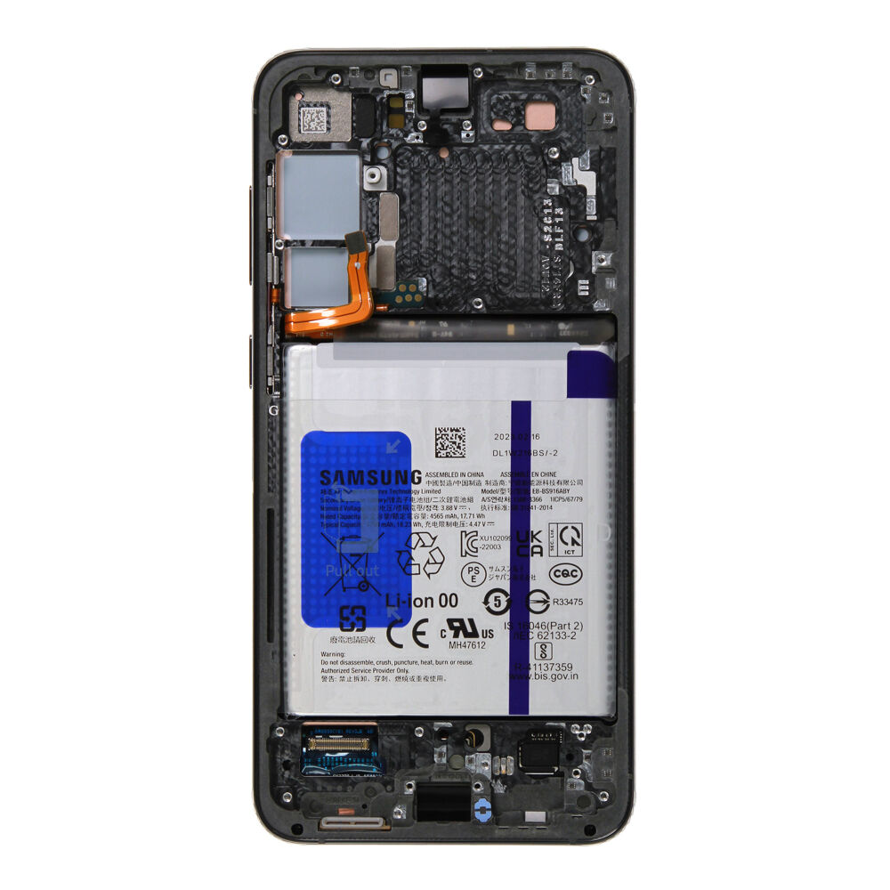 Módulo Pantalla Display incl. battery (Original) - Green, Samsung Galaxy S23 Plus; SM-S916B Original Service Pack GH82-30478C