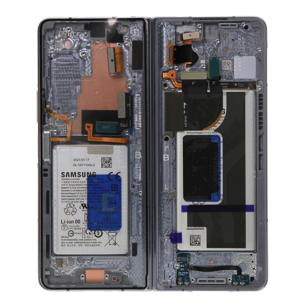 Módulo Pantalla Display inner (Original) - Blue, Samsung Galaxy Z Fold5; SM-F946B Original Service Pack GH82-31844C