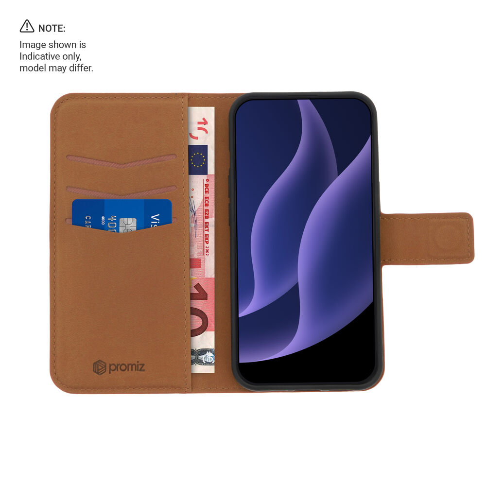 Wallet Case - Brown, Apple iPhone 15 Pro