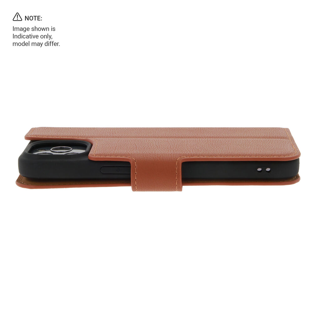 Wallet Case - Brown, Apple iPhone 12 / 12 Pro (Was PZ-10301)