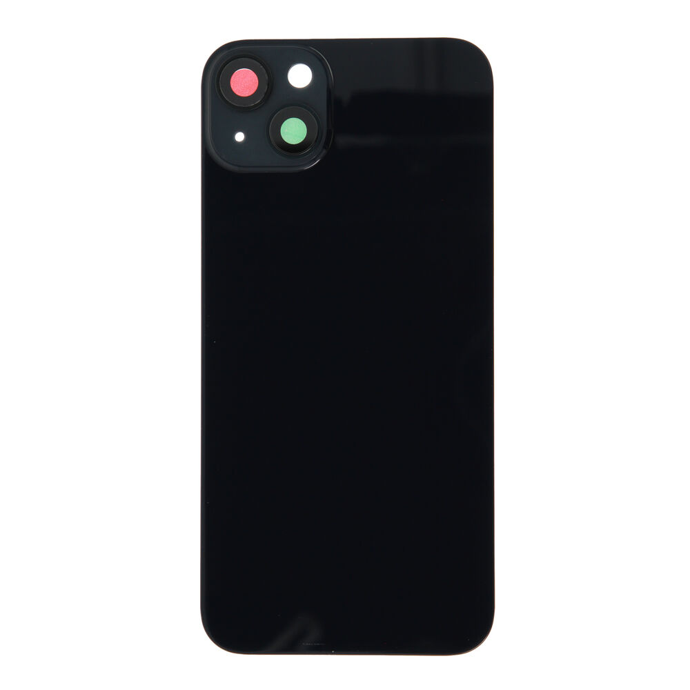 Back Glass (excl. Logo) - Black, For iPhone 14 Plus
