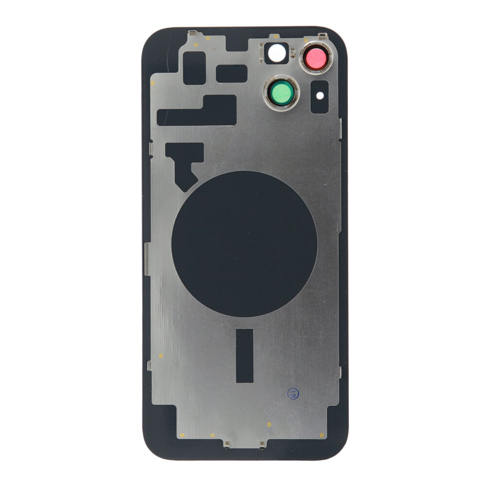 Back Glass (excl. Logo) - Black, For iPhone 14 Plus