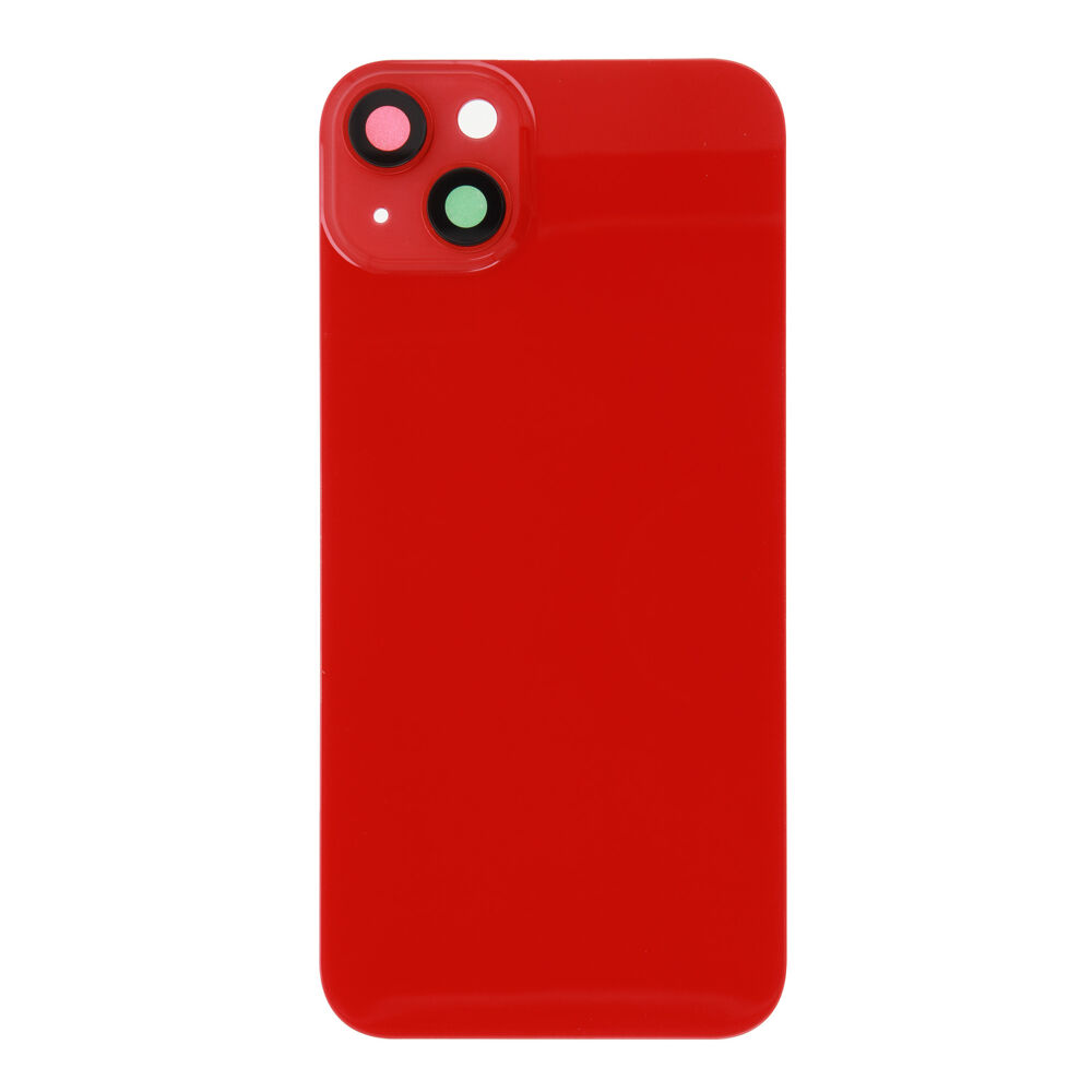 Back Glass (excl. Logo) - Red, For iPhone 14 Plus