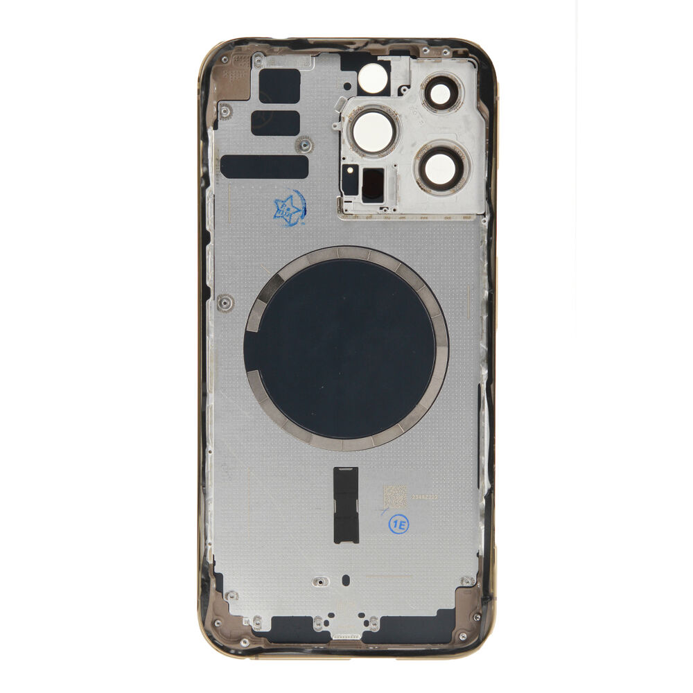 Rear Cover (excl. Logo) - Gold, For iPhone 14 Pro Max