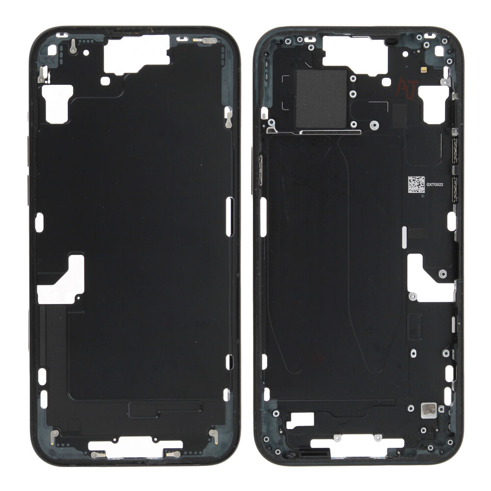 Rear Cover kit (excl. Logo) - Black, For iPhone 15 Plus
