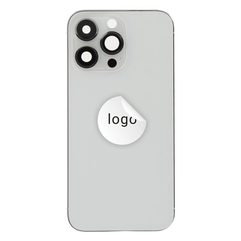 Rear Cover (Pulled A) excl. small parts - Silver, For iPhone 13 Pro