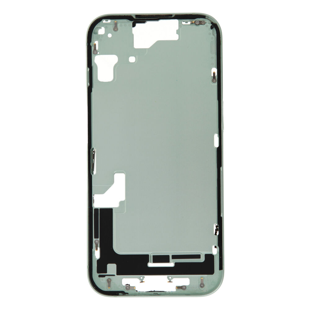Middle Frame (Pulled A) excl. small parts - Green, For iPhone 15