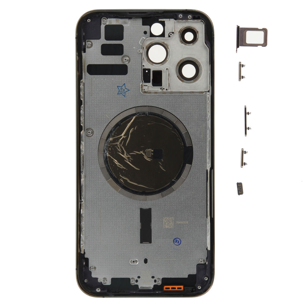 Rear Cover (excl. Logo) - Purple, For iPhone 14 Pro Max