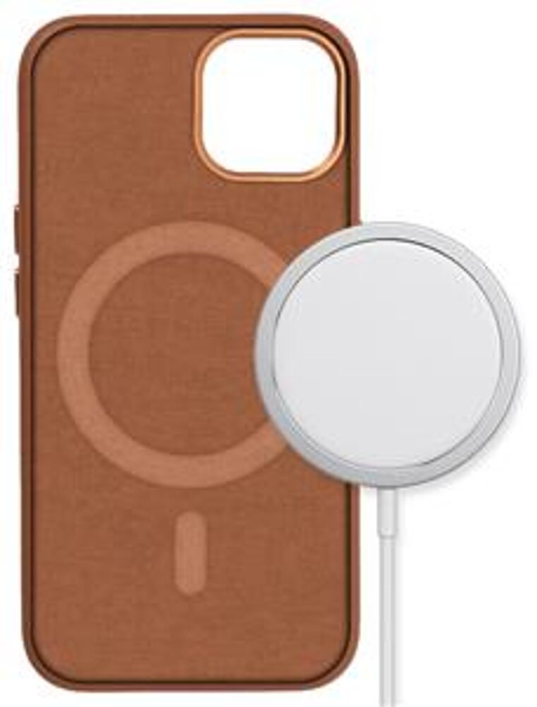 Back Cover (CoverZ - Magsafe Compatible) - Brown, Apple iPhone 16 Plus