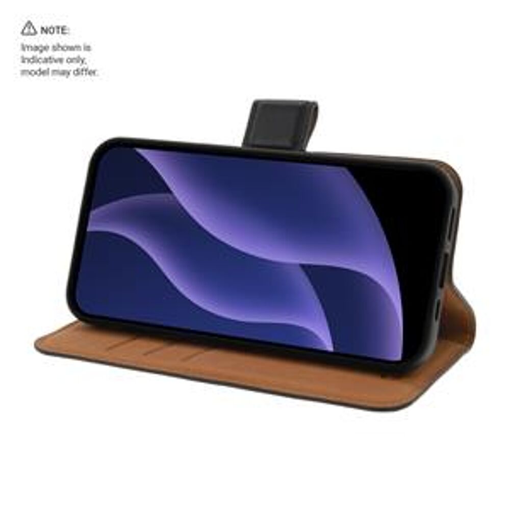 Wallet Case - Black, Apple iPhone 16 Plus
