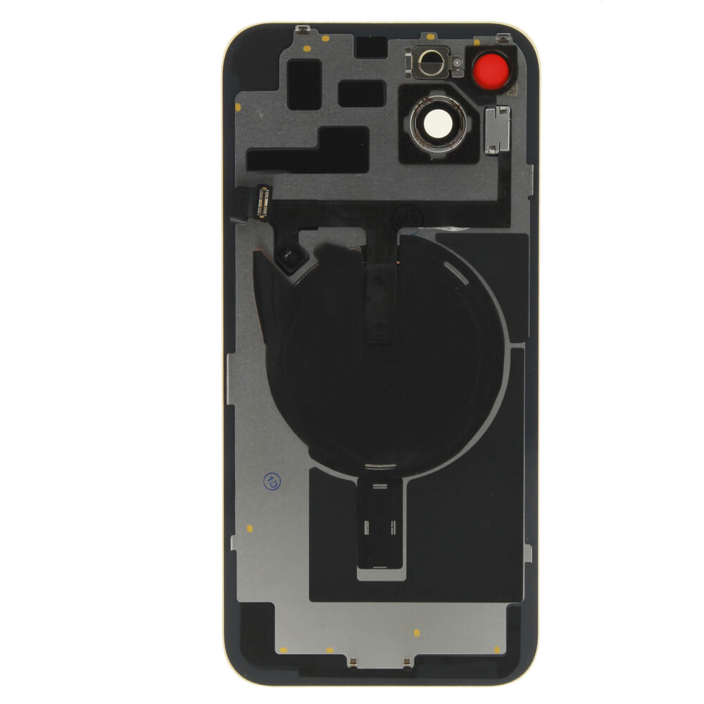Back Glass (excl. Logo) - Yellow, For iPhone 14 Plus