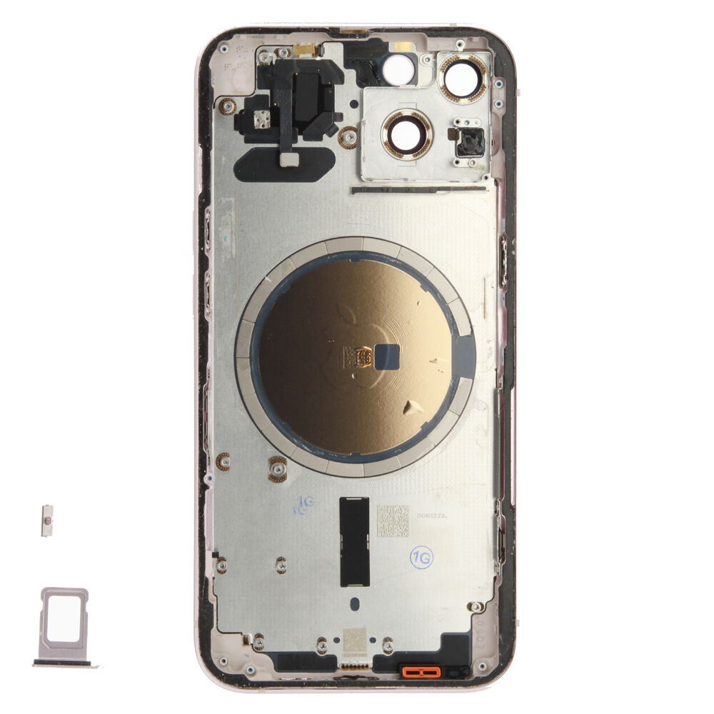Rear Cover (Pulled A) excl. small parts - Pink, For iPhone 13