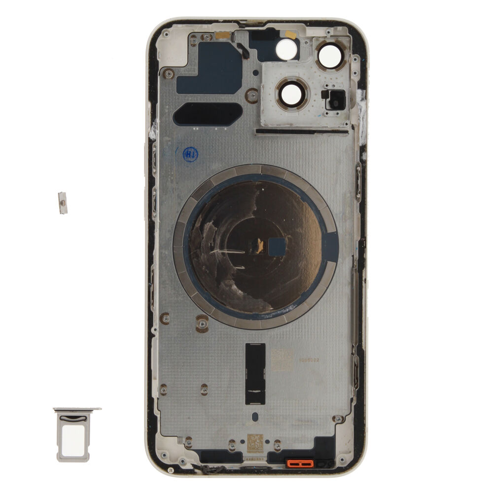 Rear Cover (Pulled A) excl. small parts - Starlight, For iPhone 13