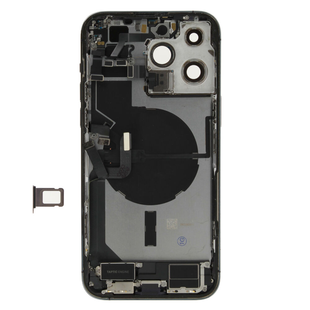 Rear Cover (Pulled B) incl. small parts - Purple, For iPhone 14 Pro Max