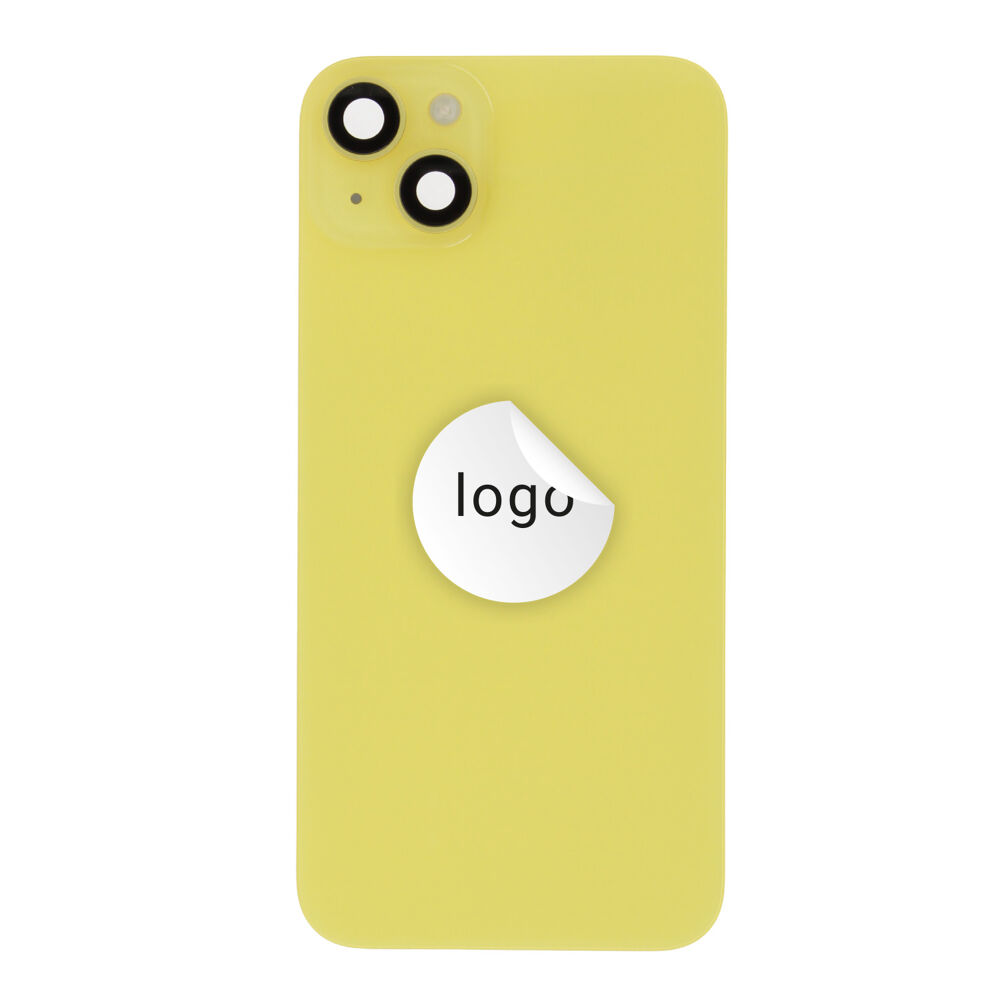 Back Glass (Pulled B) - Yellow, For iPhone 14 Plus