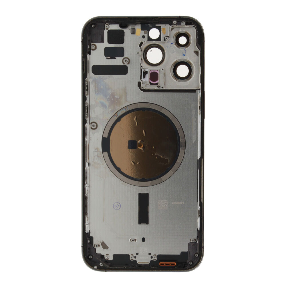 Rear Cover (Pulled A) excl. small parts - Purple, For iPhone 14 Pro Max