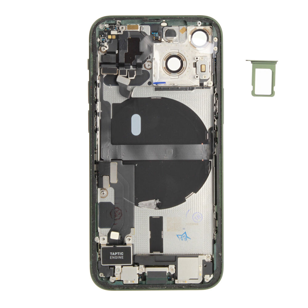 Rear Cover (Pulled C) incl. small parts - Green, For iPhone 13 mini