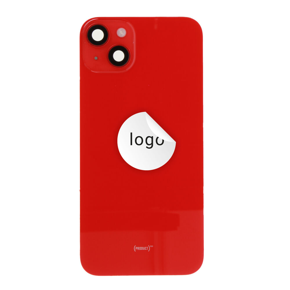 Back Glass (Pulled B) - Red, For iPhone 14 Plus
