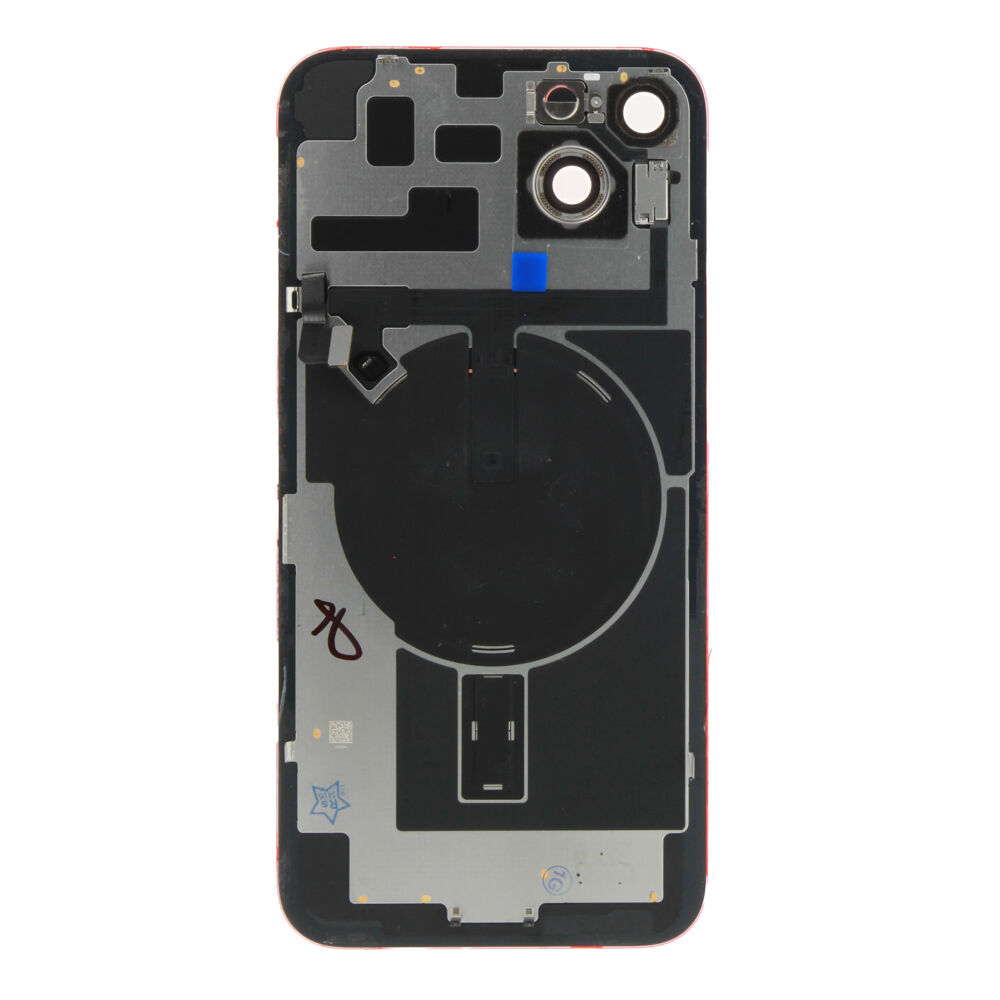 Back Glass (Pulled C) - Red, For iPhone 14 Plus
