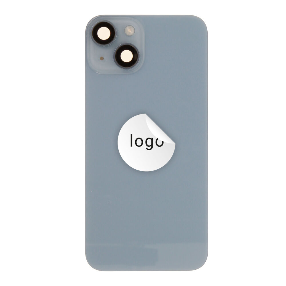 Back Glass (Pulled A) - Blue, For iPhone 14