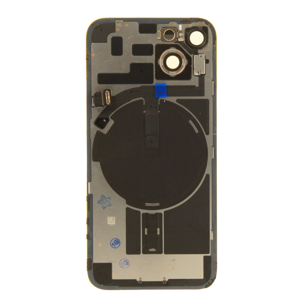 Back Glass (Pulled C) - Yellow, For iPhone 14