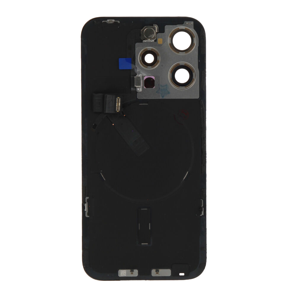 Back Glass (Pulled B) - Blue, For iPhone 15 Pro