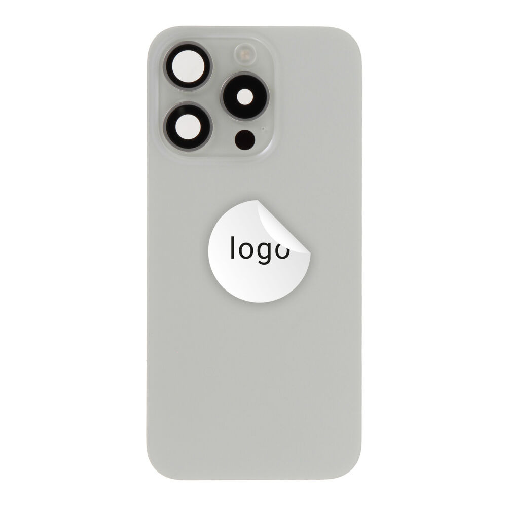 Back Glass (Pulled B) - White, For iPhone 15 Pro