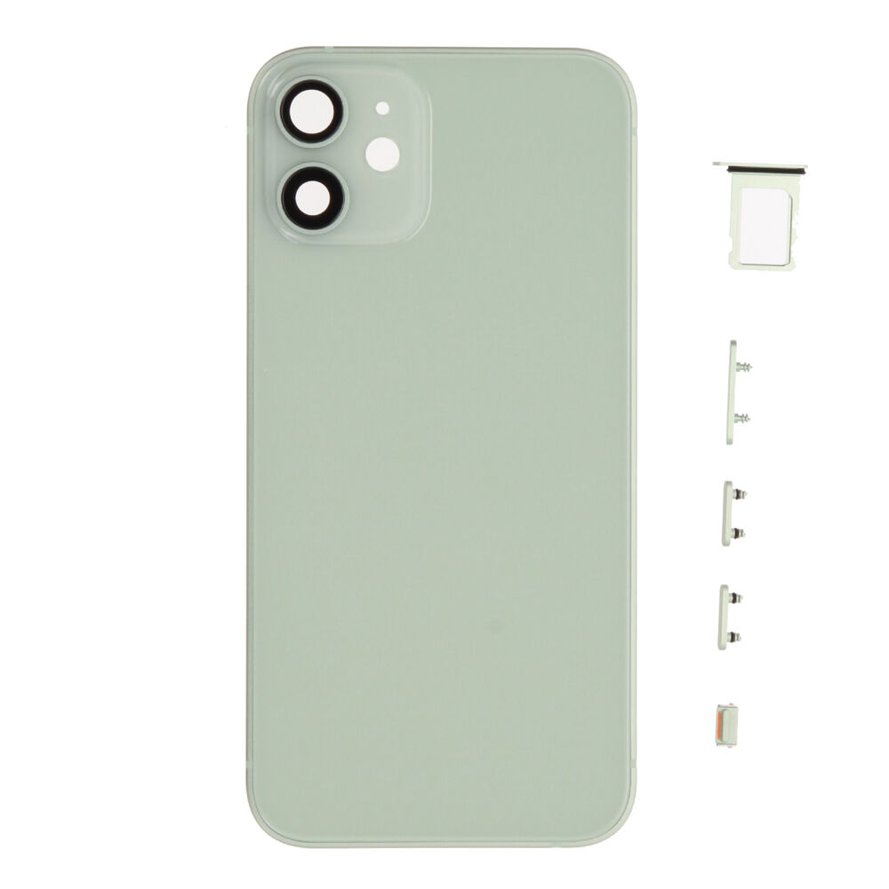 Rear Cover (excl. Logo) - Green, For iPhone 12 mini