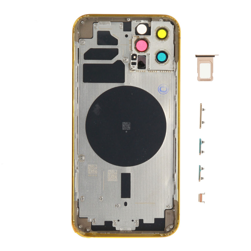 Rear Cover (excl. Logo) - Gold, For iPhone 12 Pro