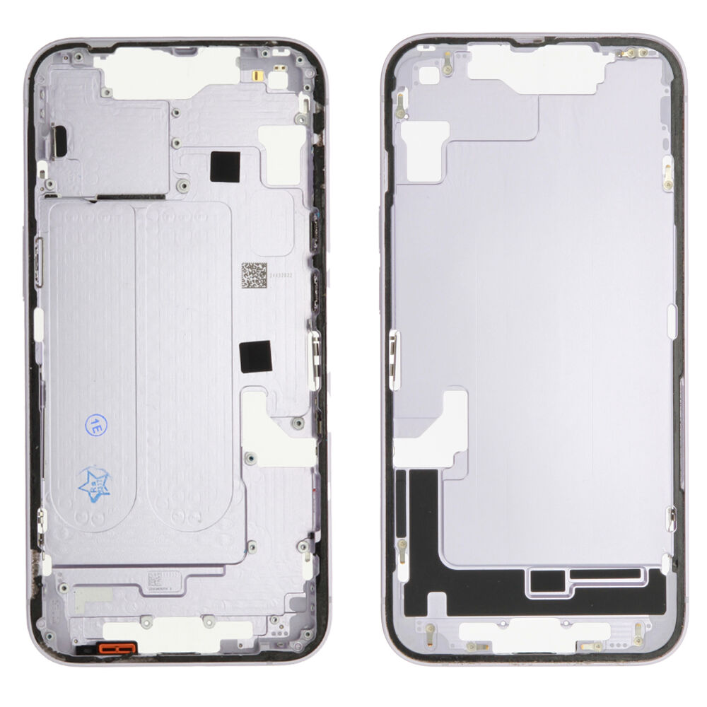 Rear Cover (excl. Logo) - Purple, For iPhone 14