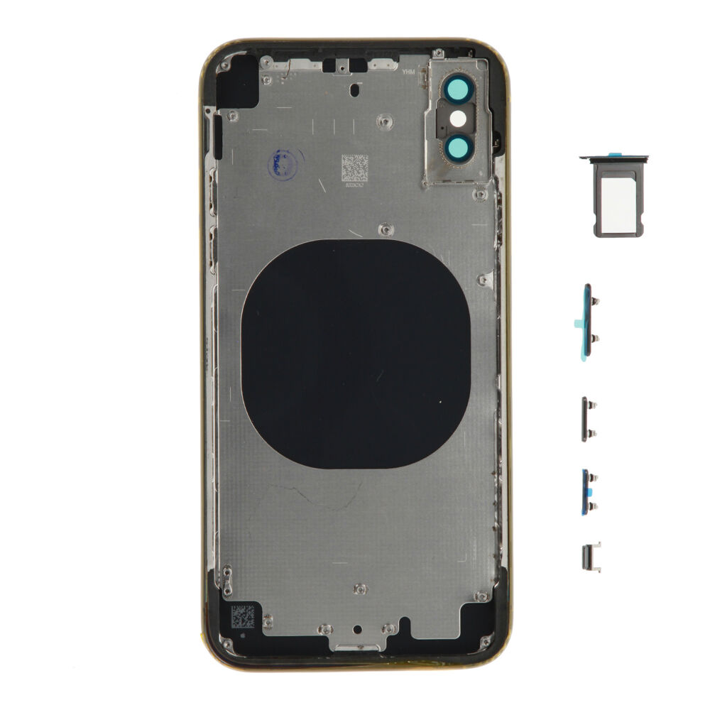 Rear Cover (excl. Logo) - Space Grey, For iPhone X