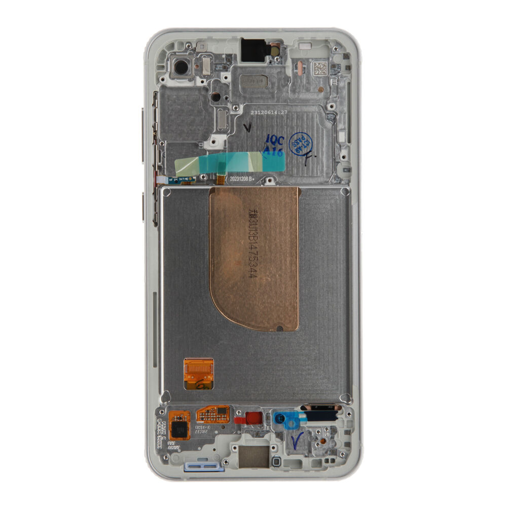 Módulo Pantalla Display incl. pre-assembled frame - White, Samsung Galaxy S23 FE; SM-S711 Original Service Pack GH82-32854B