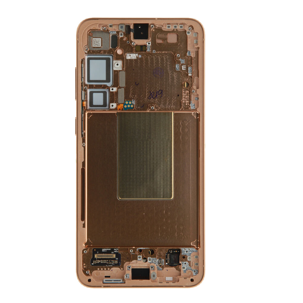 Módulo Pantalla Display incl. pre-assembled frame - Sandstone Orange, Samsung Galaxy S24 Plus; SM-S926 Original Service Pack GH82-33410G