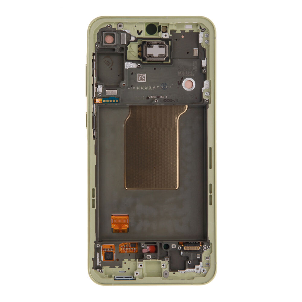 Módulo Pantalla Display incl. pre-assembled frame - Yellow, Samsung Galaxy A55; SM-A556 Original Service Pack GH82-34305D