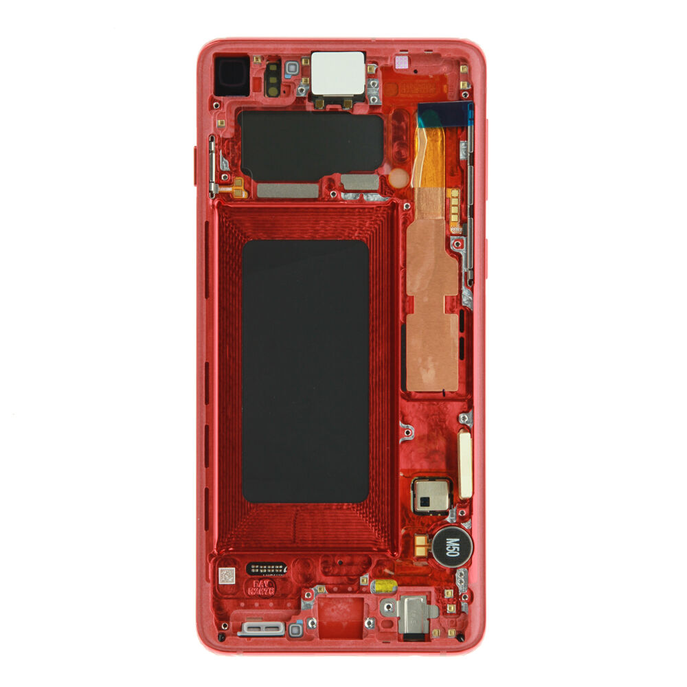 Módulo Pantalla Display (Original) - Red, Samsung Galaxy S10; SM-G973F Original Service Pack GH82-18835H