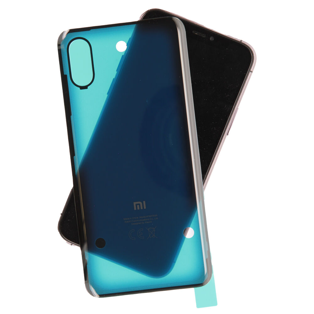 Rear Cover - Black, Xiaomi Mi 8 Pro