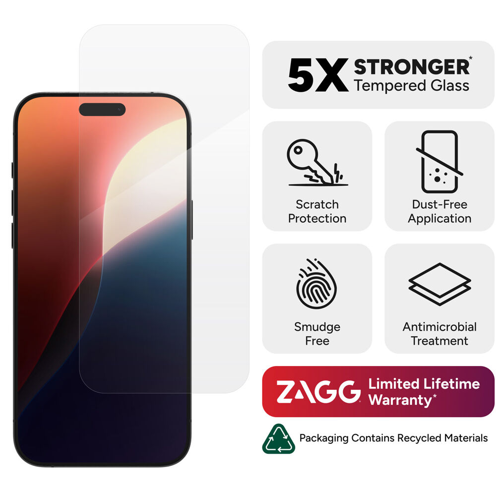 ZAGG/InvisibleShield Glass (clear) Elite, Apple iPhone 16 Pro Max