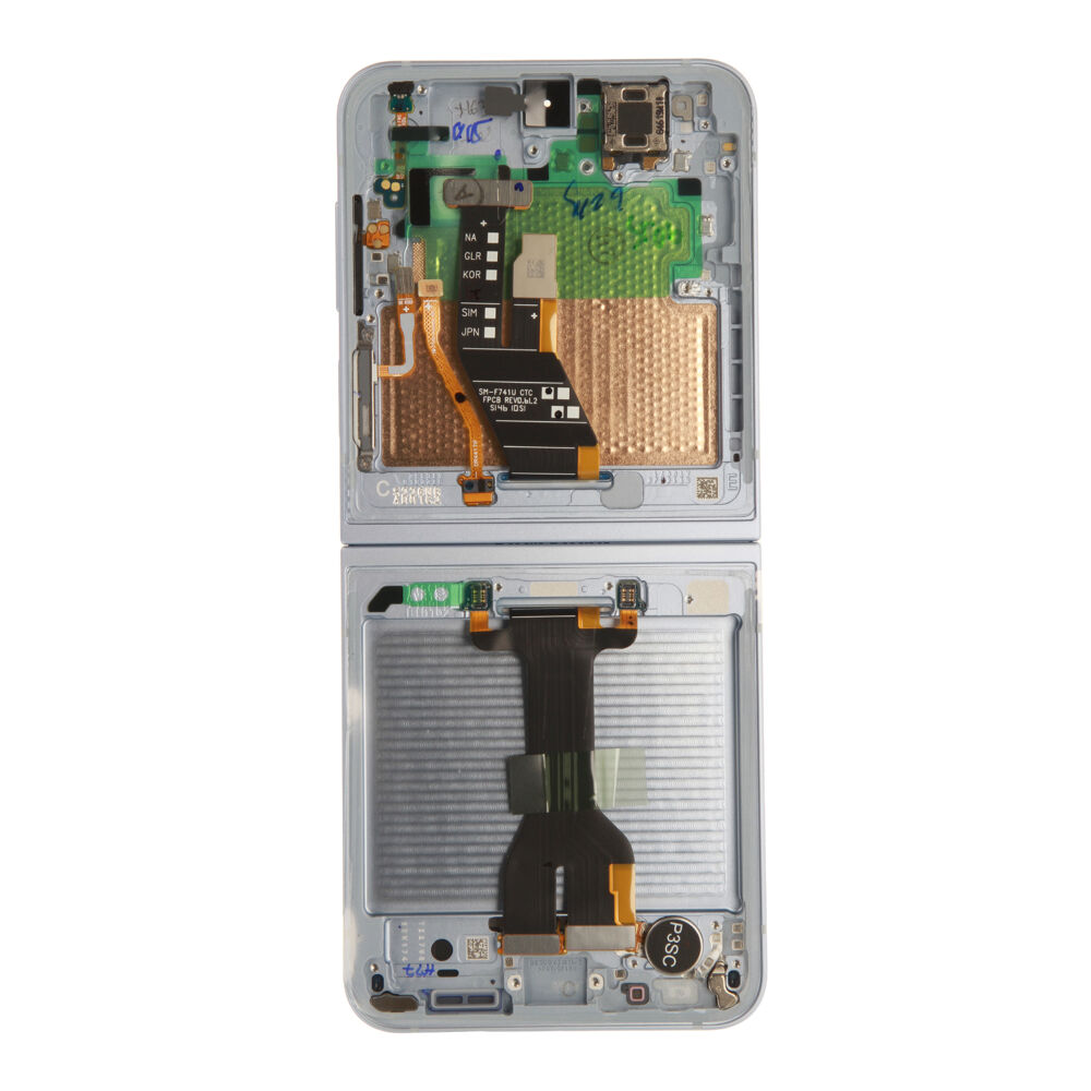 Módulo Pantalla Display (Original) - Light Blue, Samsung Galaxy Z Flip6; SM-F741B Original Service Pack GH82-35014C