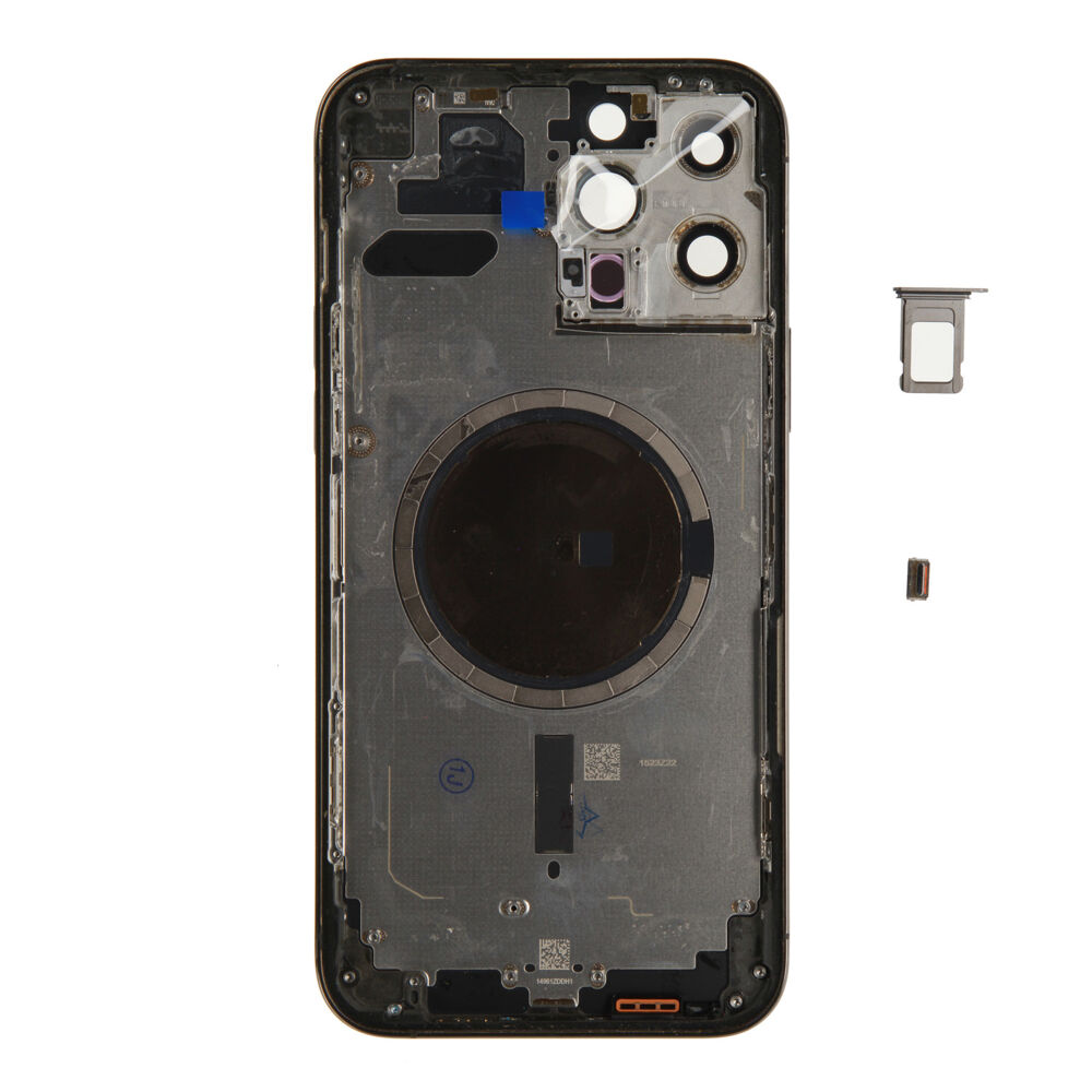 Rear Cover (Pulled A) excl. small parts - Graphite, For iPhone 13 Pro Max