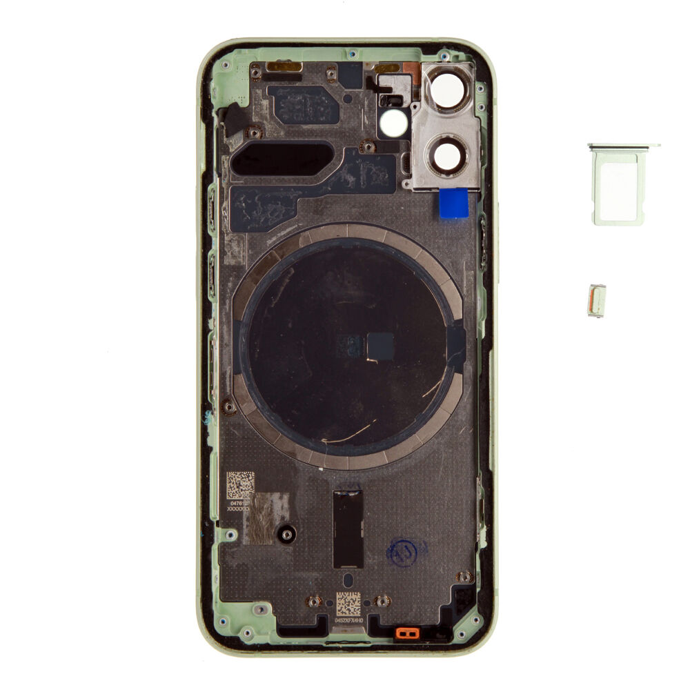 Rear Cover (Pulled A) excl. small parts - Green, For iPhone 12 mini
