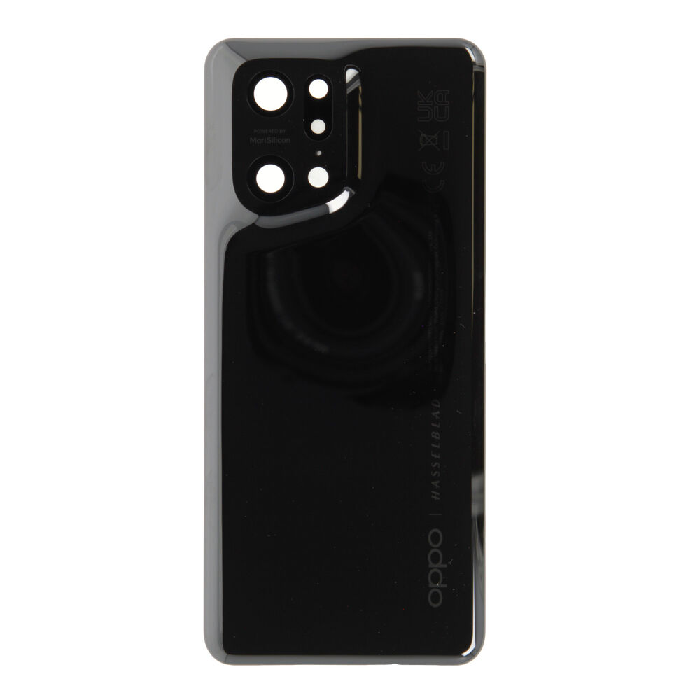 Back Glass - Black, Oppo Find X5 Pro