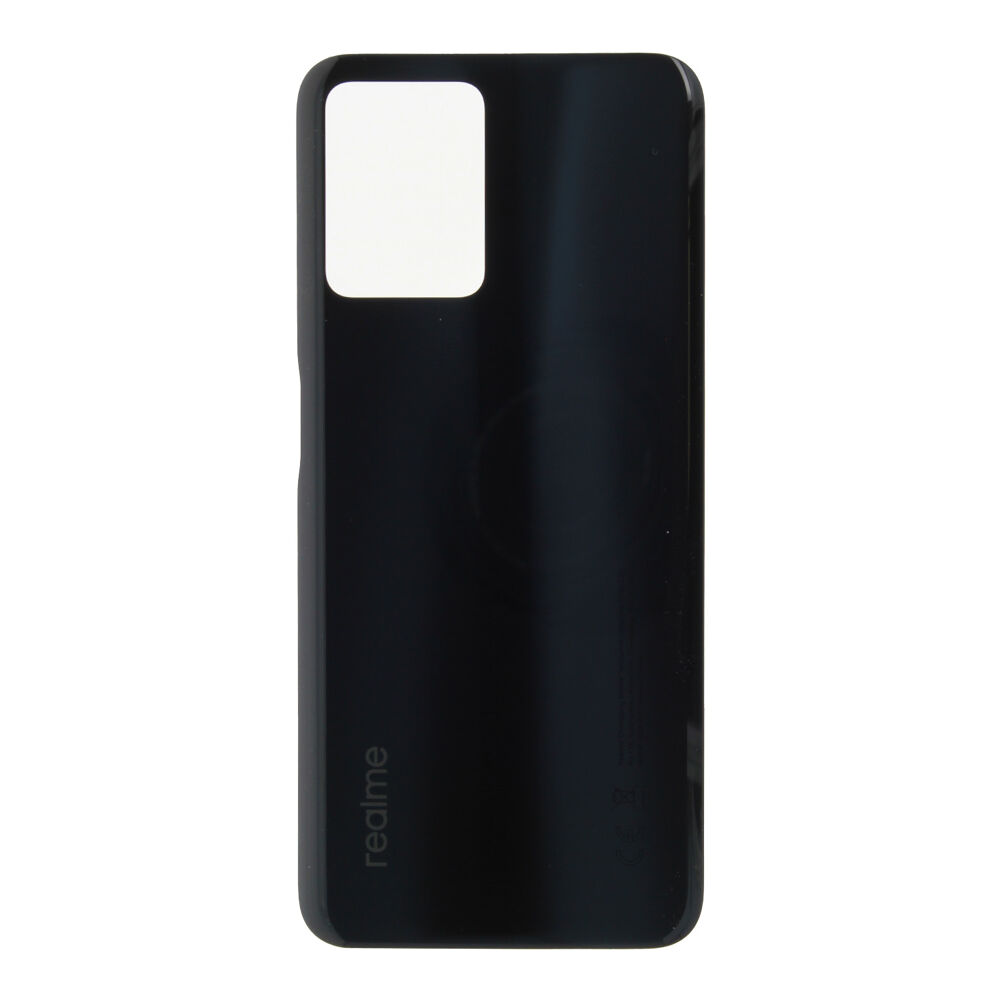 Back Glass - Black, Realme 9 Pro
