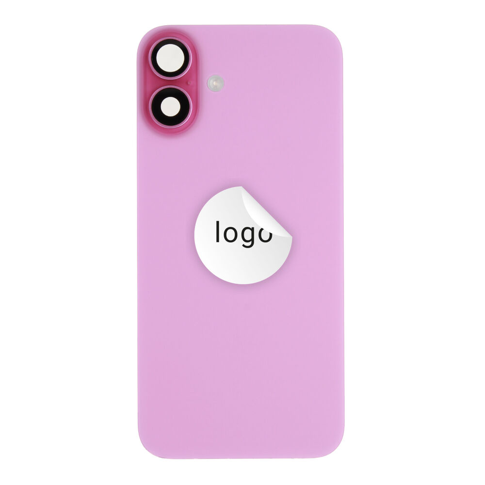 Back Glass (Pulled A) - Pink, For iPhone 16 Plus