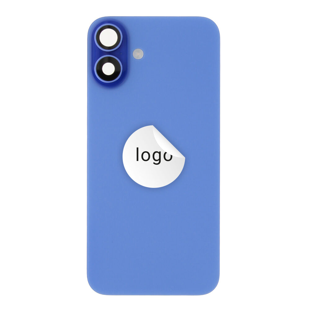 Back Glass (Pulled B) - Blue, For iPhone 16 Plus