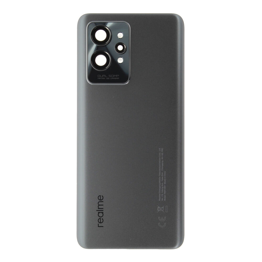 Back Glass - Black, Realme GT2 Pro