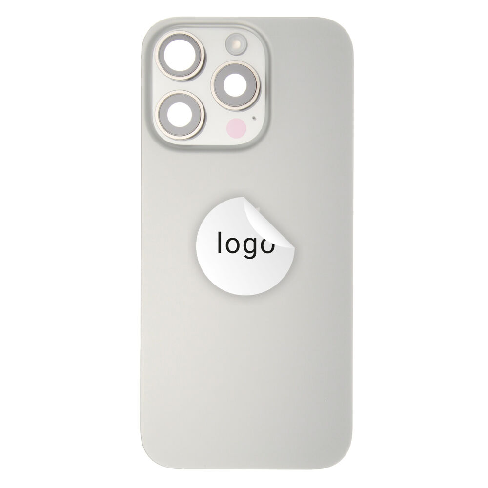 Back Glass (Pulled B) - Grey, For iPhone 16 Pro