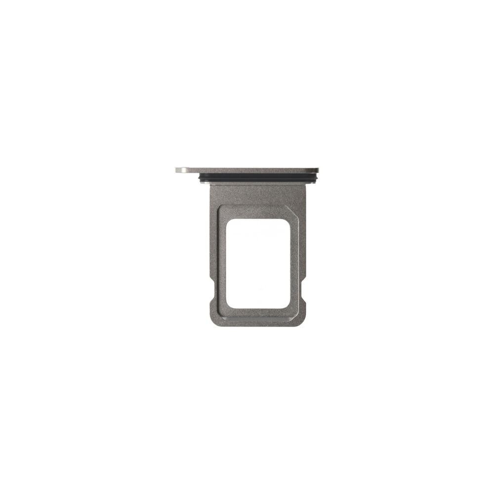 SIM Tray (Original) - Natural Titanium, Apple iPhone 15 Pro / 15 Pro Max